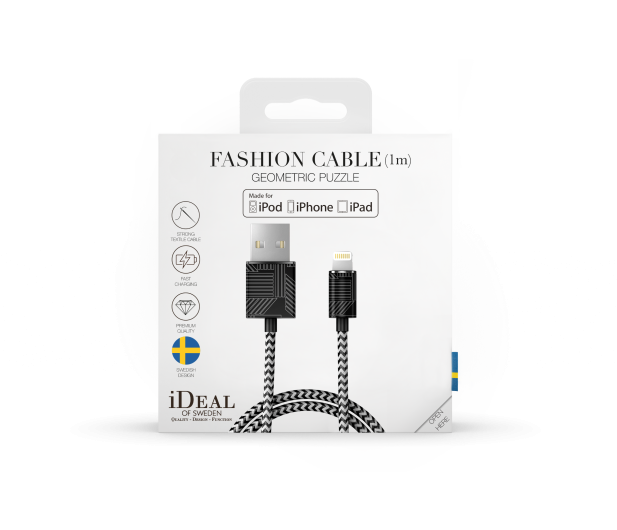 IDEAL USB-Lightning Fashion 1 m (geometric puzzle) - 1386386 - zdjęcie 2